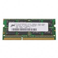 MICRON DDR3 PC3-8500S-1066 MHz-Single Channel RAM 2GB